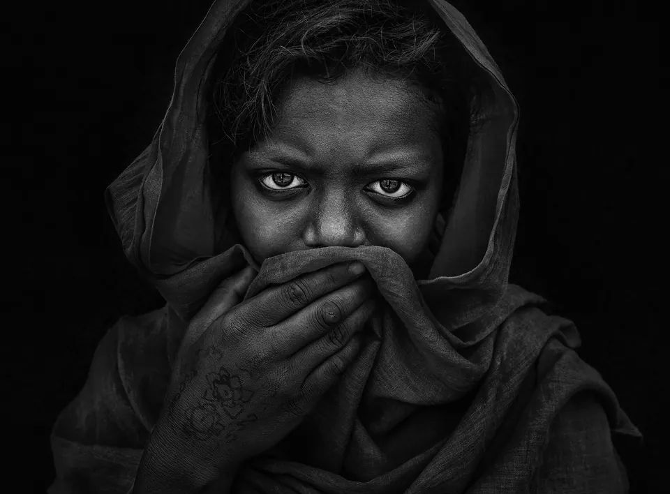 Sabar Girl, by Abhishek Basak